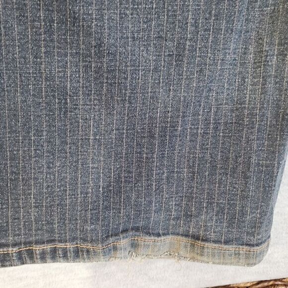 Vintage L.A. Blues Jeans Womens 16 Blue Stretch Straight Leg Denim - Picture 8 of 10